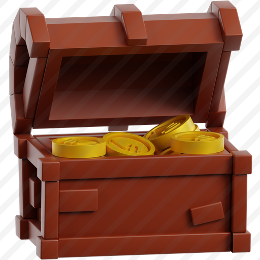 Treasure Chest Of Rupee Coins preview