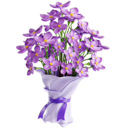 Lilac Flower Bouquet icon