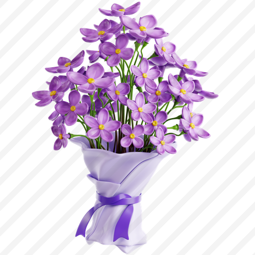 Lilac Flower Bouquet preview