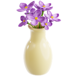 Lilac Flower In Vase icon