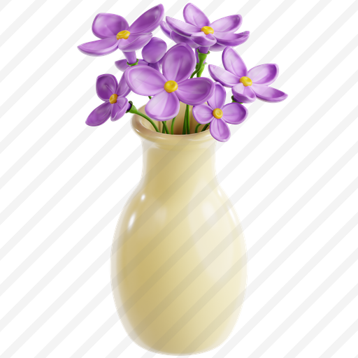 Lilac Flower In Vase preview
