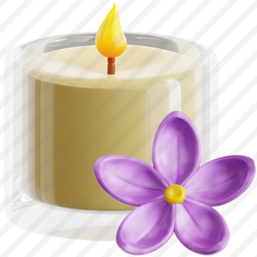 Lilac Scented Candle preview