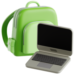 Backpack With Notebook icon