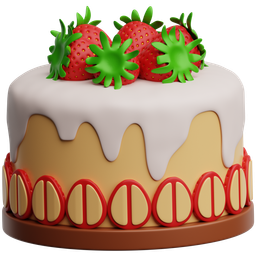 Cheesecake Strawberry icon