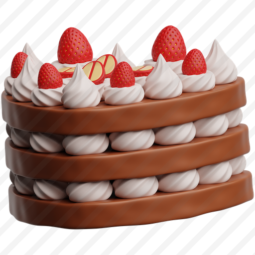 Red Heart Cake preview