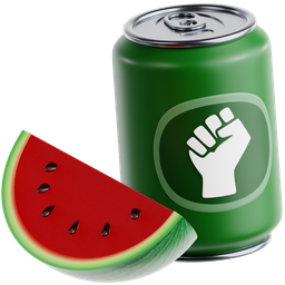 Energy Drink Can With Watermelon icon
