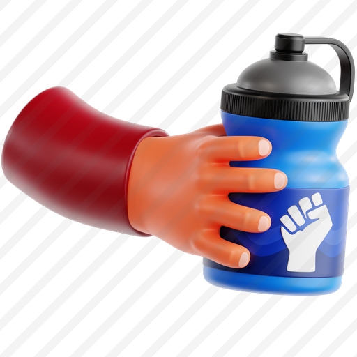 Hand Holding Energy Drink Bottle preview