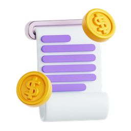 Tax Receipt icon