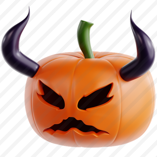 Jack O’ Lantern With Horns preview