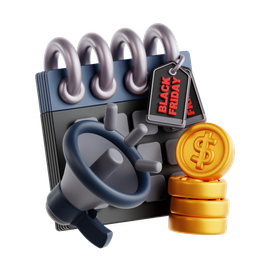Black Friday Calendar icon