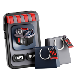 Mobile Shopping App icon