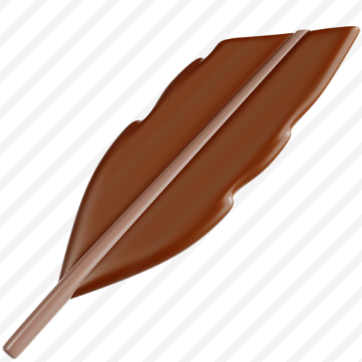 Feather With Diagonal Cut preview