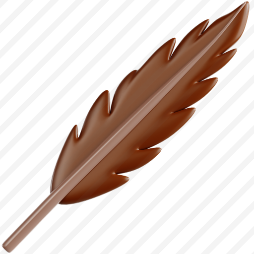 Feather With Trimmed Edge preview