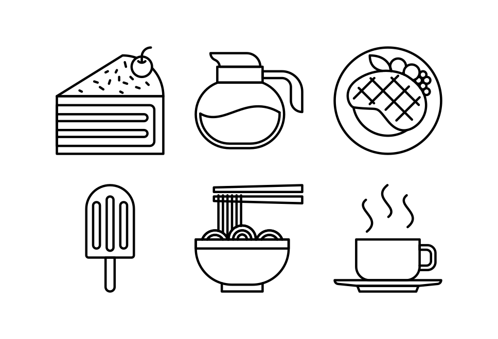 Food And Beverage Large Set Preview