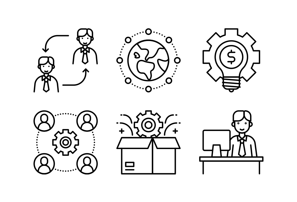 Business Management Large Set Preview