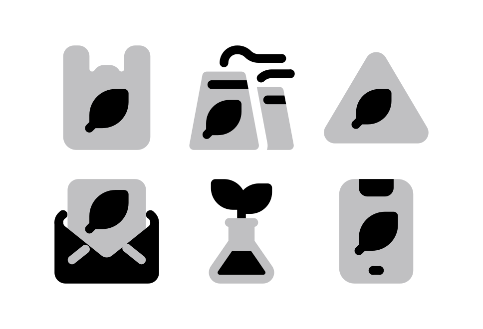 Ecology Halftone Large Set Preview