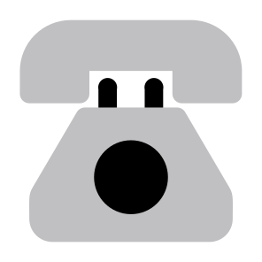 Communication Phone Call Device Communicate Hotline Home House Service. icon