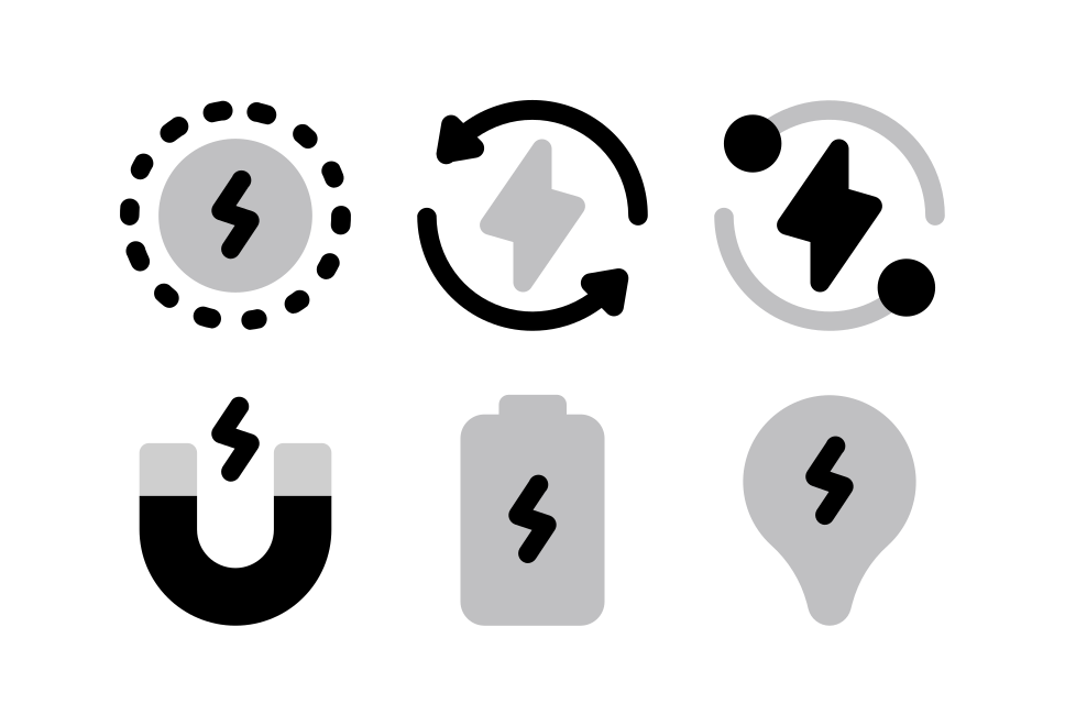 Energy Halftone Large Set Preview