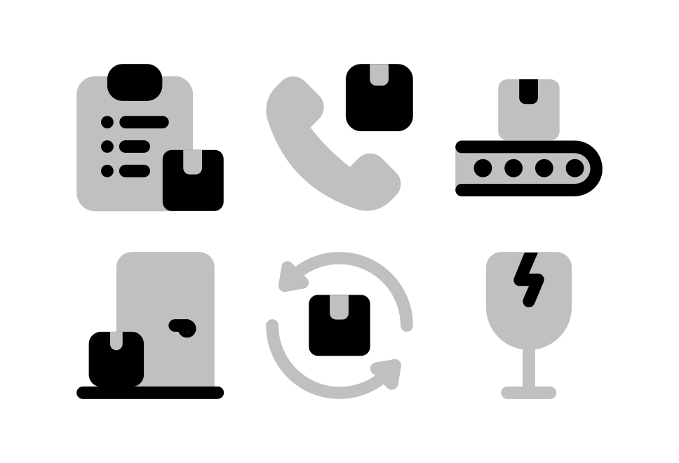 Logistic Halftone Large Set Preview