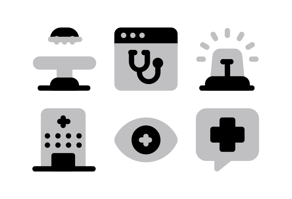 Medical Halftone Large Set Preview