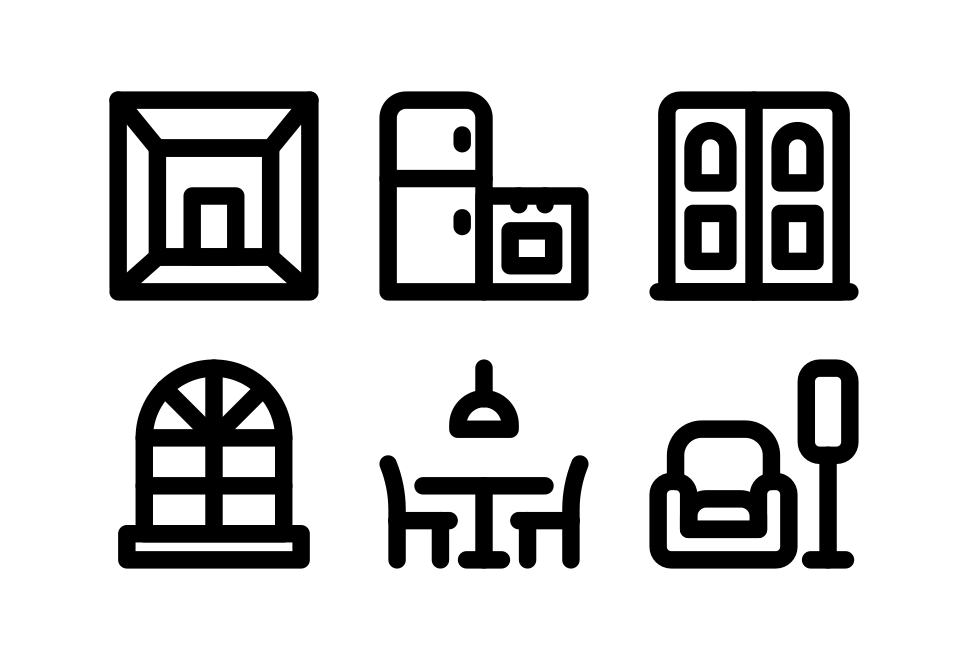 Interior Basic Large Set Preview