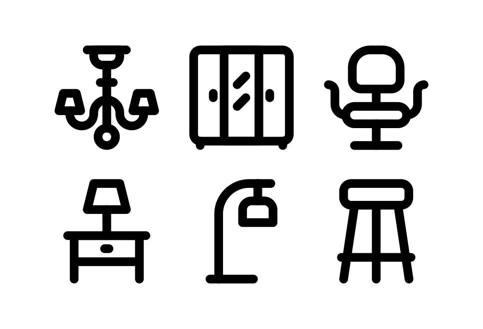 Furniture Basic Large Set Preview