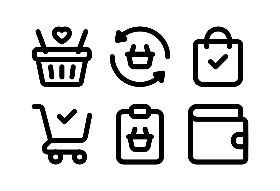 Ecommerce Basic Large Set Preview
