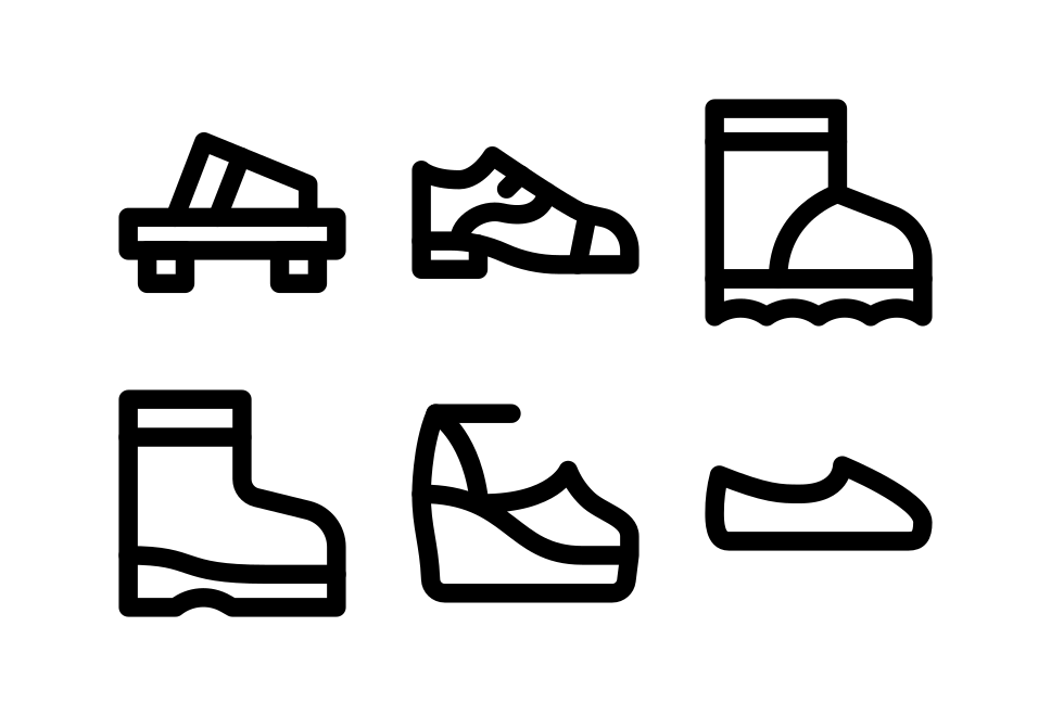 Footware Basic Large Set Preview
