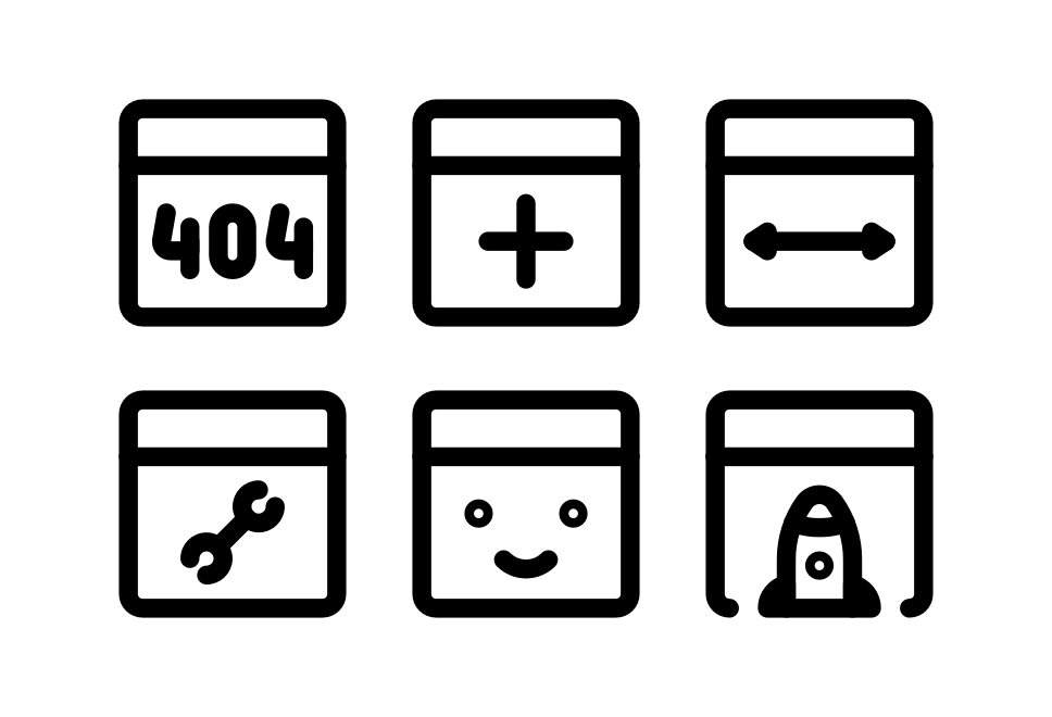 Website Basic Large Set Preview