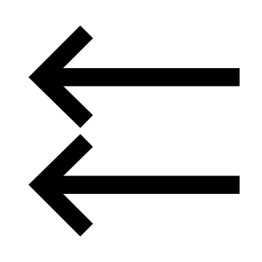 Navigation Move Movement Arrow Direction Pointer Double Multiple Left icon