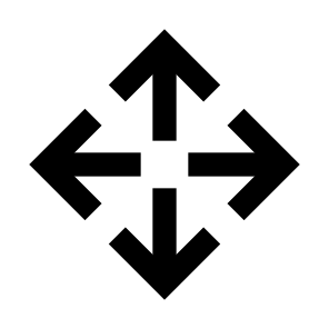 Navigation Move Movement Arrow Direction Pointer Navigate Directions icon