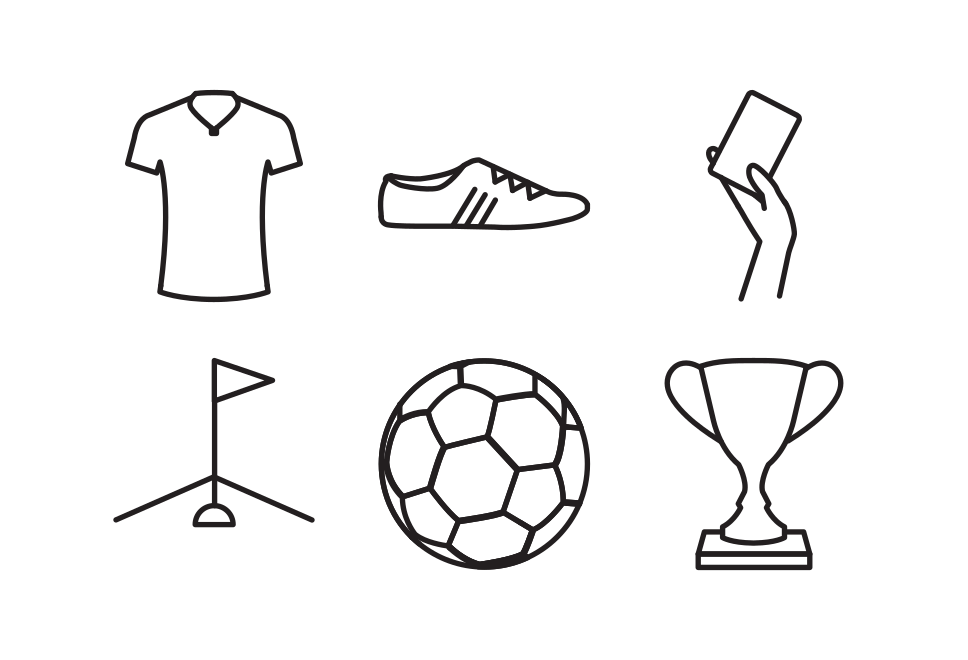 Soccer And Football Large Set Preview