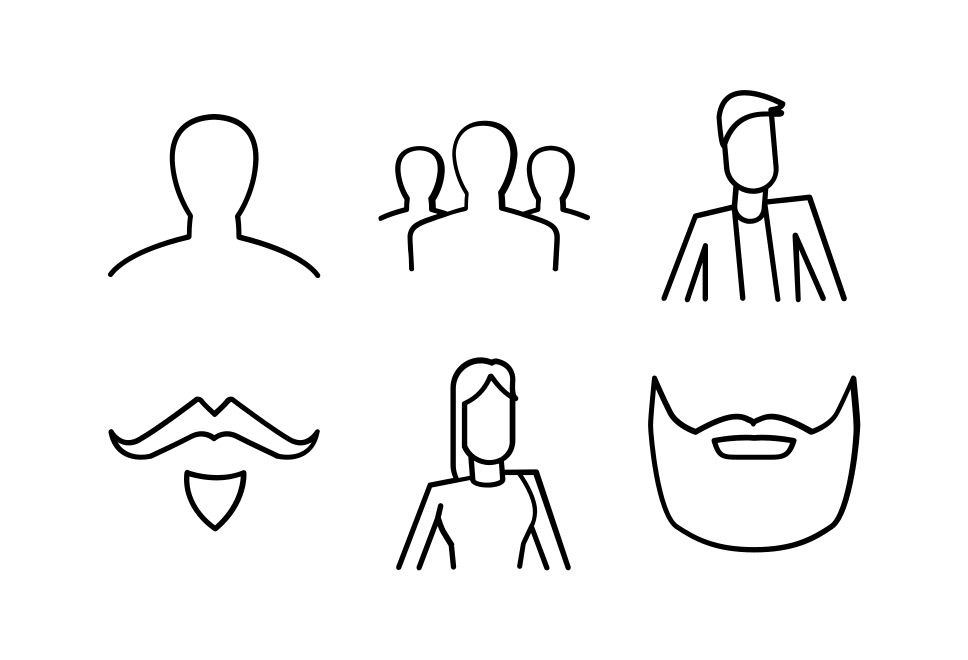 Faces And Users Large Set Preview