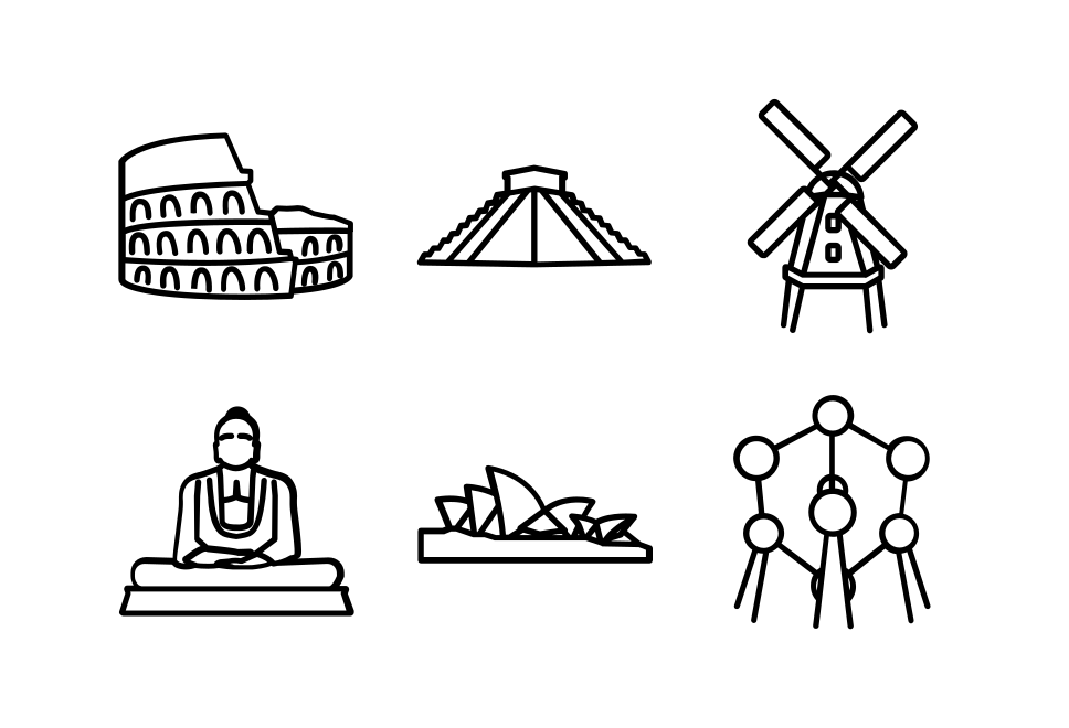 World Monuments Large Set Preview