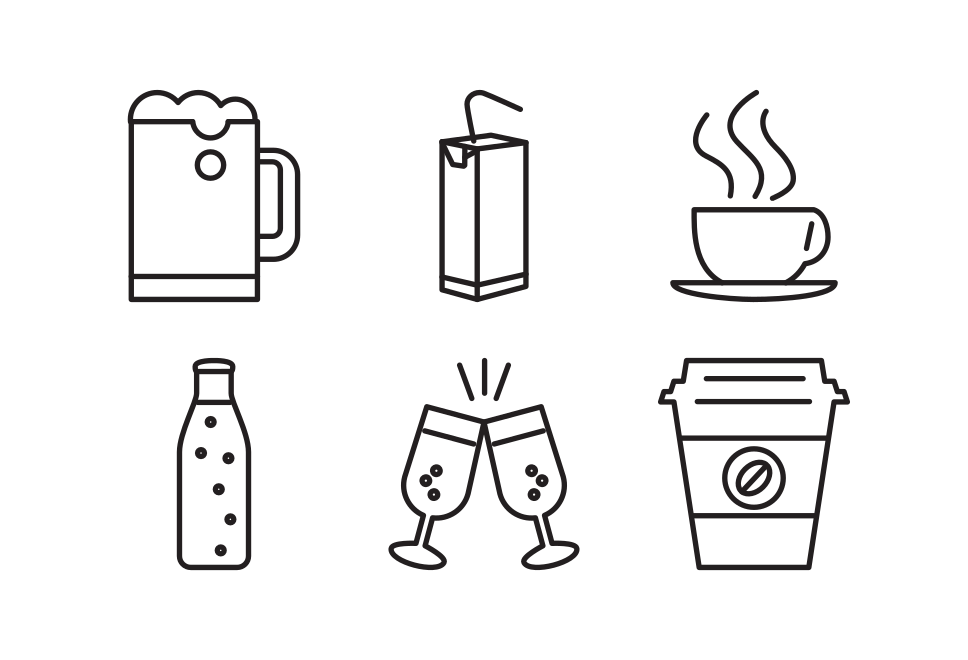 Food And Beverage Large Set Preview