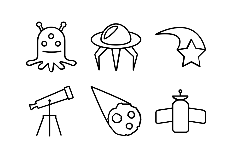 Space Large Set Preview