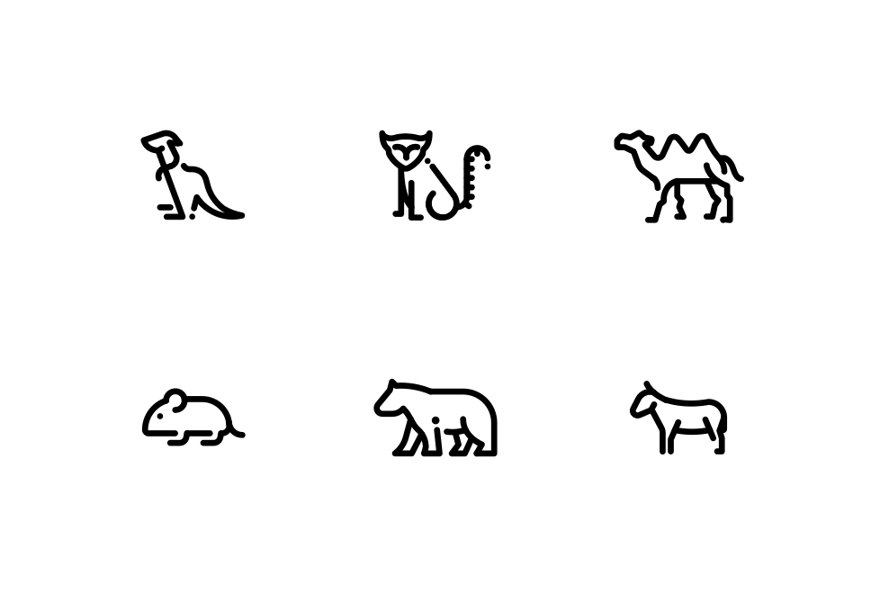 Animals Large Set Preview