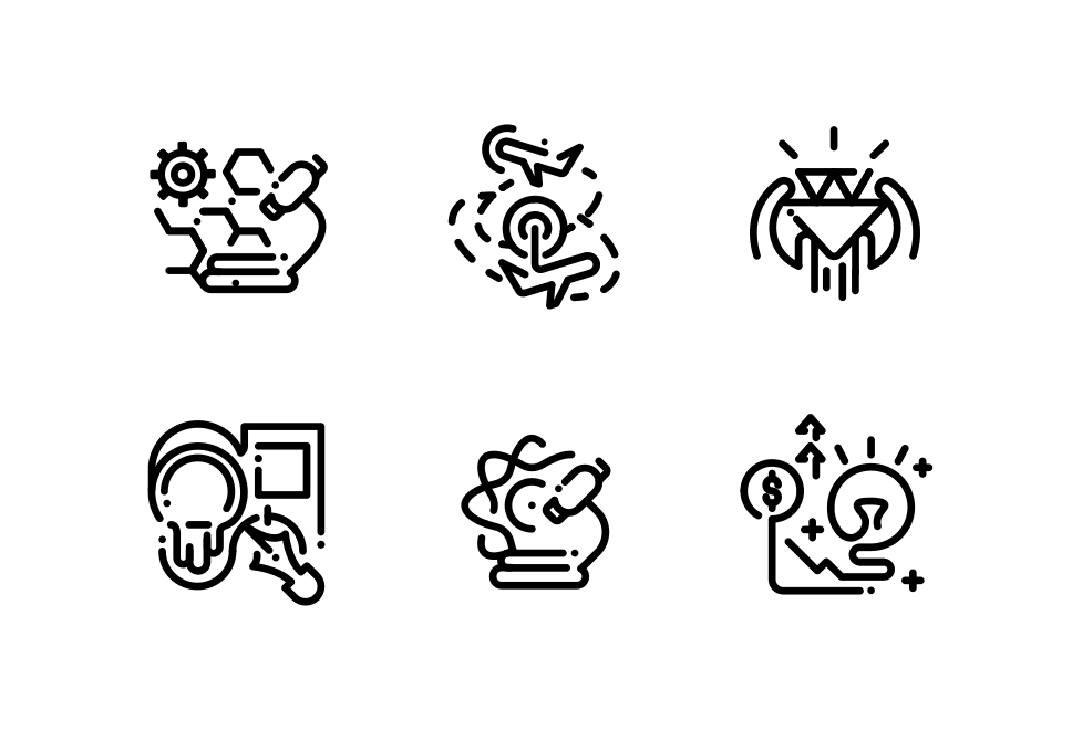 Mixed Icons Large Set Preview