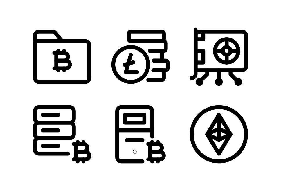 Crypto Currency Large Set Preview