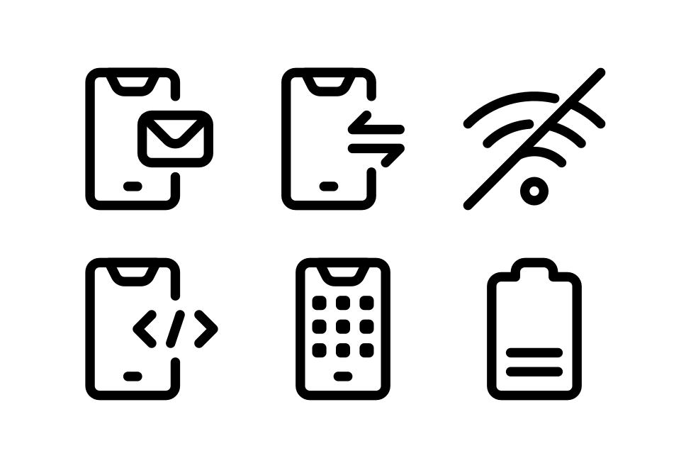 Mobile Functions Large Set Preview