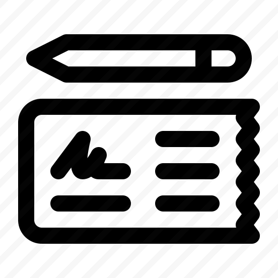 Cheque Sign Signing Paper Shopping Shop Ecommerce E Commerce Commerce preview