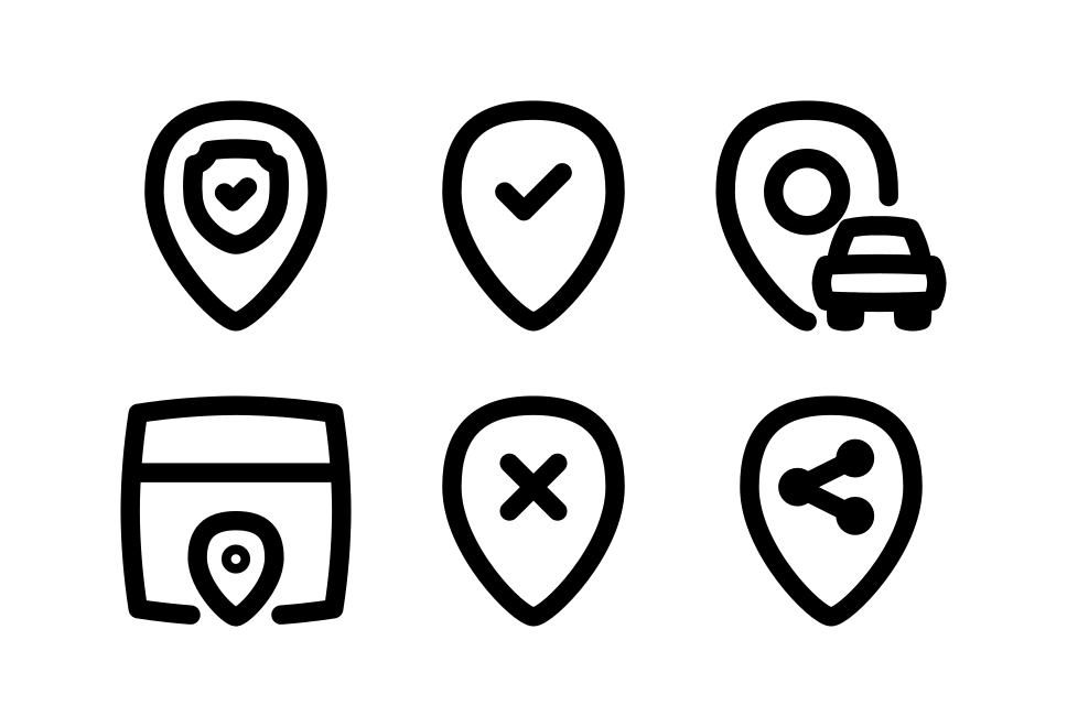 Pin Location Large Set Preview