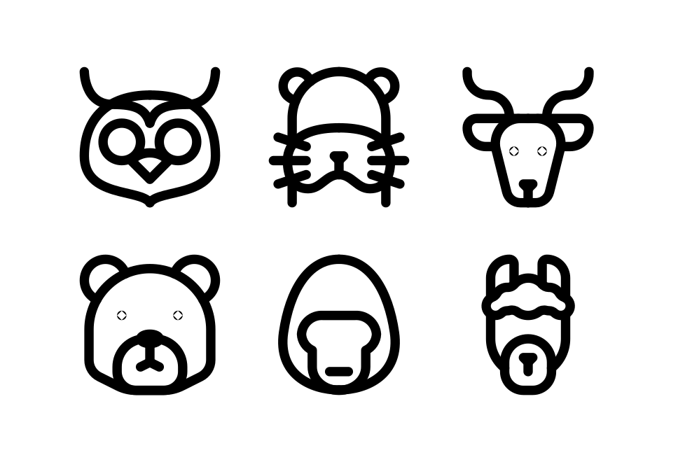 Animals Large Set Preview