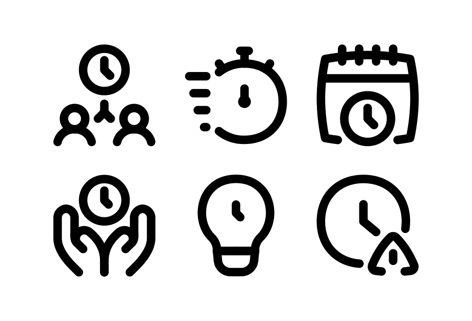 Time Management Large Set Preview