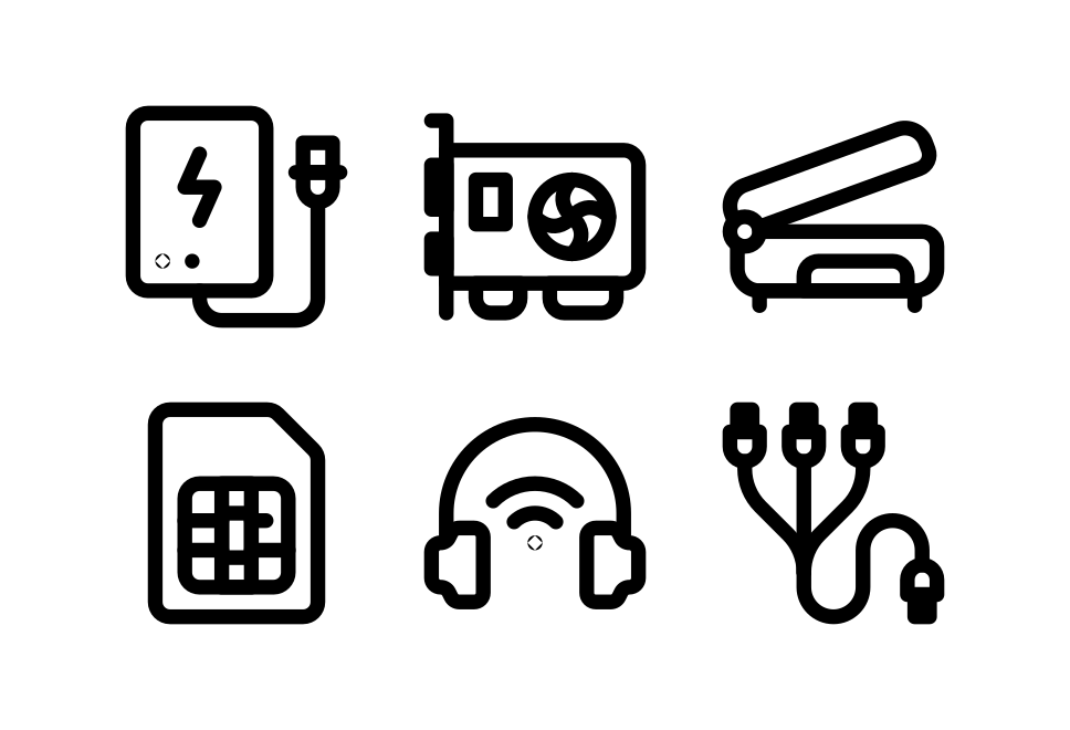 Computer Large Set Preview