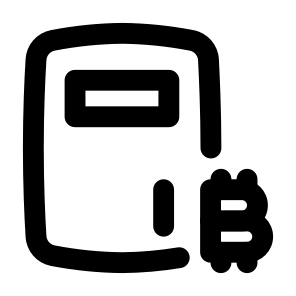 Finance Cryptocurrency Bitcoin Currency Money Accounting Calculator Calculate Math. icon
