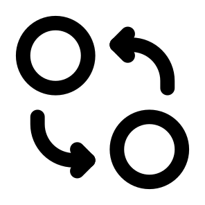 Finance Currency Exchange Arrow Money Finances Financial Banking icon