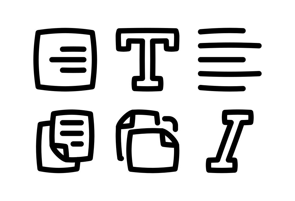 Text Editing Large Set Preview
