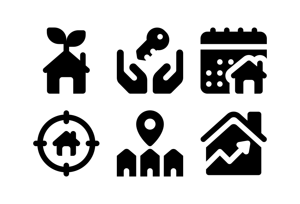 Real Estate Filled Large Set Preview
