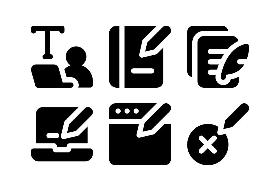 Copywriting Filled Large Set Preview